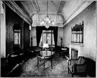 An illustration from The room beautiful; a collection of interior illustrations showing decoration and furnishing details of the important furnishing periods (1915)