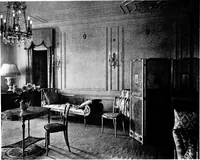 Picture 151 of 286 from The room beautiful; a collection of interior illustrations showing decoration and furnishing details of the important furnishing periods (1915), leaf 157