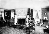 An illustration from The room beautiful; a collection of interior illustrations showing decoration and furnishing details of the important furnishing periods (1915)