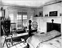 An illustration from The room beautiful; a collection of interior illustrations showing decoration and furnishing details of the important furnishing periods (1915)
