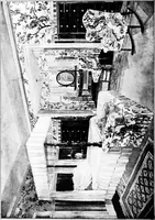 An illustration from The room beautiful; a collection of interior illustrations showing decoration and furnishing details of the important furnishing periods (1915)