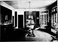 An illustration from The room beautiful; a collection of interior illustrations showing decoration and furnishing details of the important furnishing periods (1915)