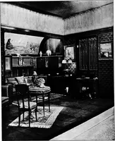 An illustration from The room beautiful; a collection of interior illustrations showing decoration and furnishing details of the important furnishing periods (1915)