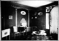 An illustration from The room beautiful; a collection of interior illustrations showing decoration and furnishing details of the important furnishing periods (1915)