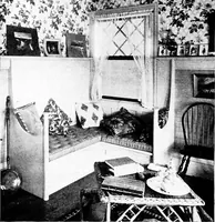 An illustration from The room beautiful; a collection of interior illustrations showing decoration and furnishing details of the important furnishing periods (1915)