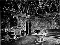 An illustration from The room beautiful; a collection of interior illustrations showing decoration and furnishing details of the important furnishing periods (1915)