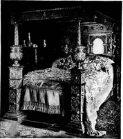 An illustration from The room beautiful; a collection of interior illustrations showing decoration and furnishing details of the important furnishing periods (1915)