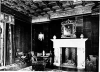 An illustration from The room beautiful; a collection of interior illustrations showing decoration and furnishing details of the important furnishing periods (1915)