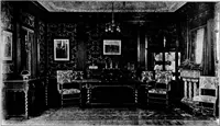 An illustration from The room beautiful; a collection of interior illustrations showing decoration and furnishing details of the important furnishing periods (1915)