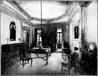 An illustration from The room beautiful; a collection of interior illustrations showing decoration and furnishing details of the important furnishing periods (1915)