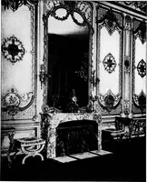 An illustration from The room beautiful; a collection of interior illustrations showing decoration and furnishing details of the important furnishing periods (1915)