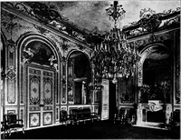 An illustration from The room beautiful; a collection of interior illustrations showing decoration and furnishing details of the important furnishing periods (1915)