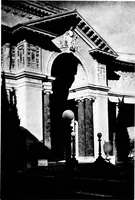 An illustration from The art of the exposition : personal impressions of the architecture, sculpture, mural decorations, color scheme & other aesthetic aspects of the Panama-Pacific International Exposition (1915)