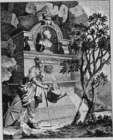 An illustration from The Society of artists of Great Britain, 1760-1791; the Free society of artists, 1761-1783 ; a complete dictionary of contributors and their work from the foundation of the societies to 1791 (1907)