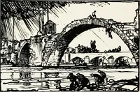 Picture 31 of 66 from A book of bridges (1915), leaf 231