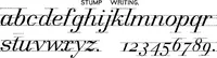 Picture 3 of 10 from Free-hand lettering. Being a treatise on plain lettering from the practical standpoint for use in engineering schools and colleges. By Victor T. Wilson.. (1903), leaf 122