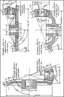 An illustration from Free-hand lettering. Being a treatise on plain lettering from the practical standpoint for use in engineering schools and colleges. By Victor T. Wilson.. (1903)