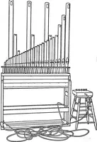 An illustration from Collected papers on acoustics (1922)