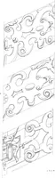An illustration from Specimens of staircases and handrails of the age of Queen Elizabeth (1860)