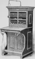 An illustration from Telephones and telegraphs: 1902 : [and Municipal electric fire alarm and police patrol systems] (1906)
