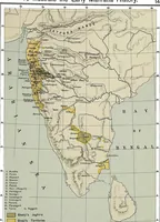An illustration from Historical atlas of India, for the use of high schools, colleges and private students (1907)
