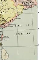 An illustration from Historical atlas of India, for the use of high schools, colleges and private students (1907)
