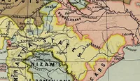 An illustration from Historical atlas of India, for the use of high schools, colleges and private students (1907)