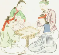 An illustration from Korean games : with notes on the corresponding games of China and Japan (1895)