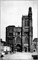 An illustration from Summer holidays among the glories of France, her cathedrals and churches (1902)