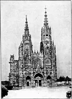 An illustration from Summer holidays among the glories of France, her cathedrals and churches (1902)