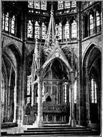 An illustration from Summer holidays among the glories of France, her cathedrals and churches (1902)