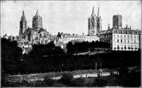 An illustration from Summer holidays among the glories of France, her cathedrals and churches (1902)