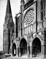 An illustration from Summer holidays among the glories of France, her cathedrals and churches (1902)