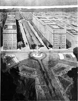 An illustration from The report of the New York City Improvement Commission to ... George B. McClellan, mayor ... and to the Board of aldermen ... MCMVII (1907)