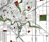Picture 77 of 82 from The city plan of Flint, Michigan, including the reports of John Nolen, city planner, and Bion J. Arnold, transportation engineer, as approved by the City planning board and accepted by the Common council. George C. Kellar, mayor. Frank D. King, city clerk (1920), leaf 120
