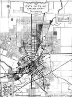 Picture 8 of 82 from The city plan of Flint, Michigan, including the reports of John Nolen, city planner, and Bion J. Arnold, transportation engineer, as approved by the City planning board and accepted by the Common council. George C. Kellar, mayor. Frank D. King, city clerk (1920), leaf 20