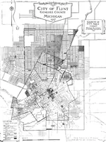 Picture 22 of 82 from The city plan of Flint, Michigan, including the reports of John Nolen, city planner, and Bion J. Arnold, transportation engineer, as approved by the City planning board and accepted by the Common council. George C. Kellar, mayor. Frank D. King, city clerk (1920), leaf 32
