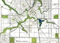 Picture 29 of 82 from The city plan of Flint, Michigan, including the reports of John Nolen, city planner, and Bion J. Arnold, transportation engineer, as approved by the City planning board and accepted by the Common council. George C. Kellar, mayor. Frank D. King, city clerk (1920), leaf 46