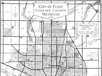 Picture 54 of 82 from The city plan of Flint, Michigan, including the reports of John Nolen, city planner, and Bion J. Arnold, transportation engineer, as approved by the City planning board and accepted by the Common council. George C. Kellar, mayor. Frank D. King, city clerk (1920), leaf 75