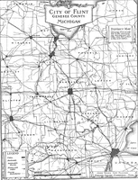 Picture 1 of 82 from The city plan of Flint, Michigan, including the reports of John Nolen, city planner, and Bion J. Arnold, transportation engineer, as approved by the City planning board and accepted by the Common council. George C. Kellar, mayor. Frank D. King, city clerk (1920), leaf 8