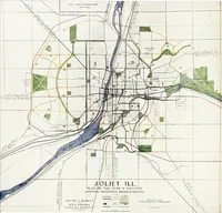 An illustration from City plan of Joliet (1921)