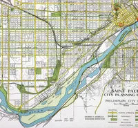 An illustration from Plan of Saint Paul, the capital city of Minnesota (1922)