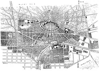 An illustration from Town planning in Madras : a review of the conditions and requirements of city improvement and development in the Madras Presidency (1918)