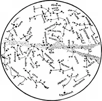 An illustration from The stars and their stories; a book for young people (1913)