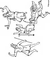 An illustration from The stars and their stories; a book for young people (1913)
