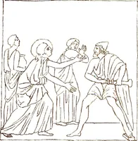 An illustration from Myths of the Odyssey in art and literature (1882)