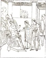 An illustration from Myths of the Odyssey in art and literature (1882)