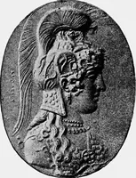 Picture 97 of 155 from Ancient Greece; a sketch of its art, literature & philosophy viewed in connexion with its external history from earliest times to the age of Alexander the Great (1913), leaf 449