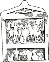 An illustration from A catalogue of the Sparta Museum (1906)