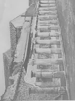 An illustration from Pompei past and present; its principal monuments as they are and as they used to be, reproduced and restored from photographs and original sketches (1905)